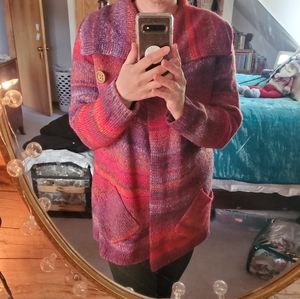 J. Jill Cozy knit cardigan sweater western style